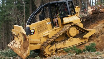 Tracked Skidder