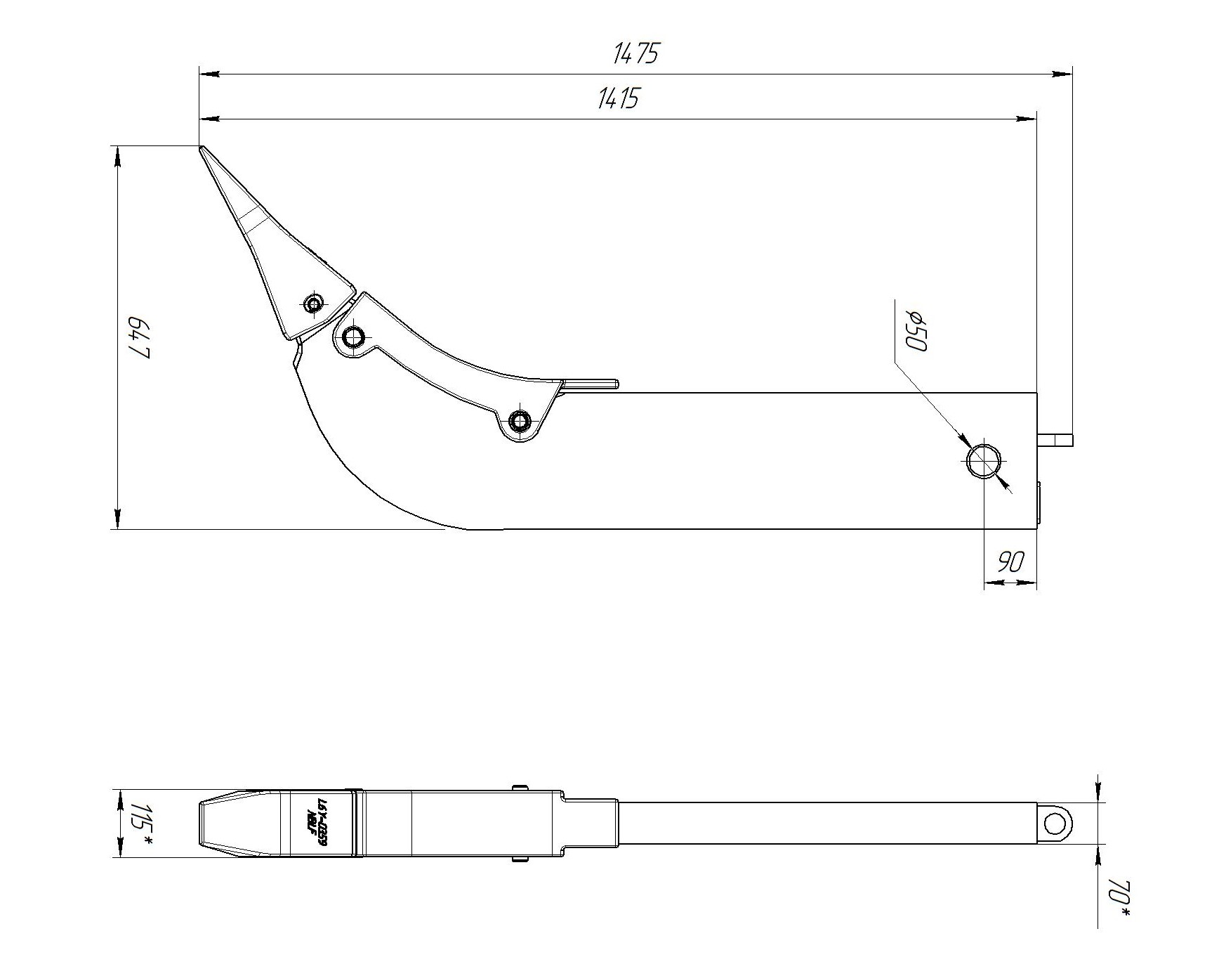 Cat Dozer Size Chart