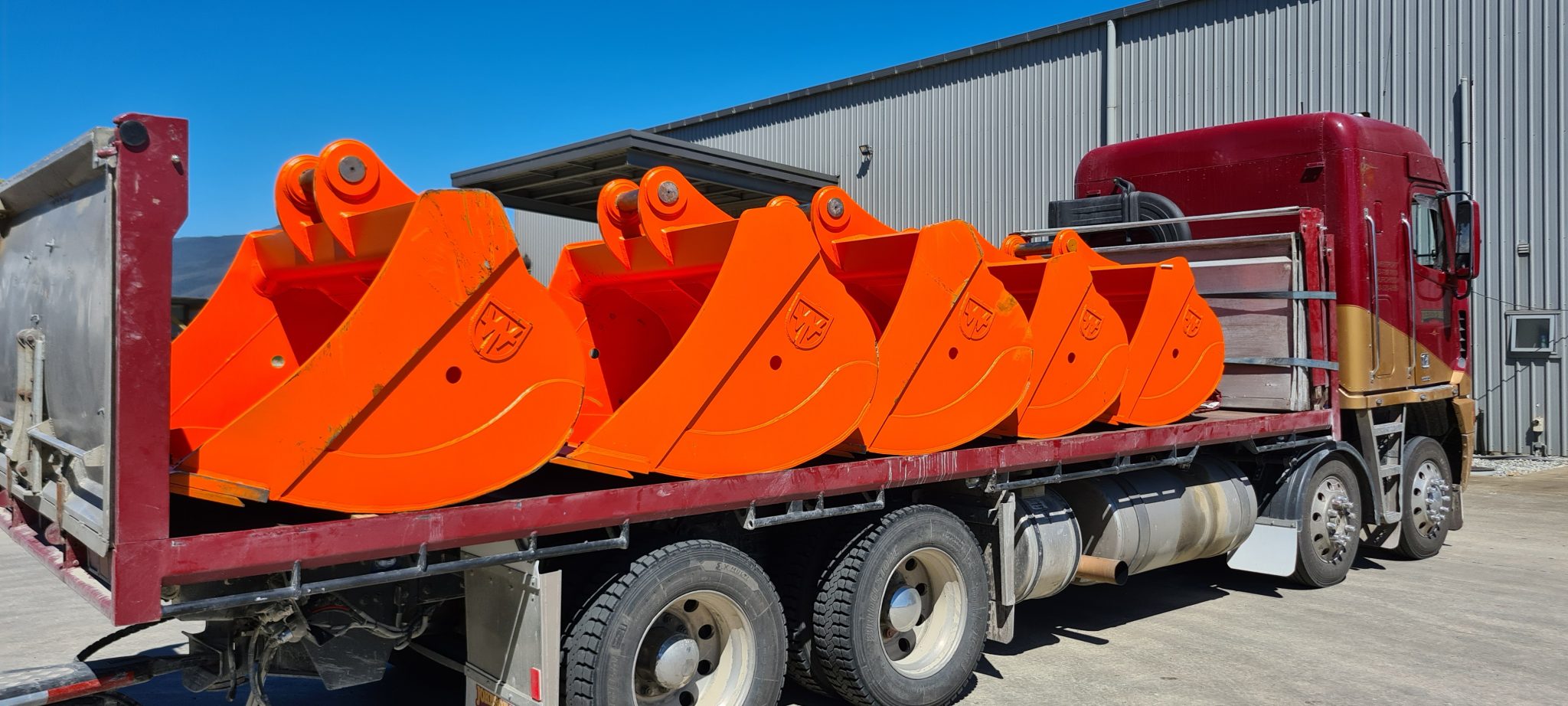 Truck load of Buckets WestTrak NZ